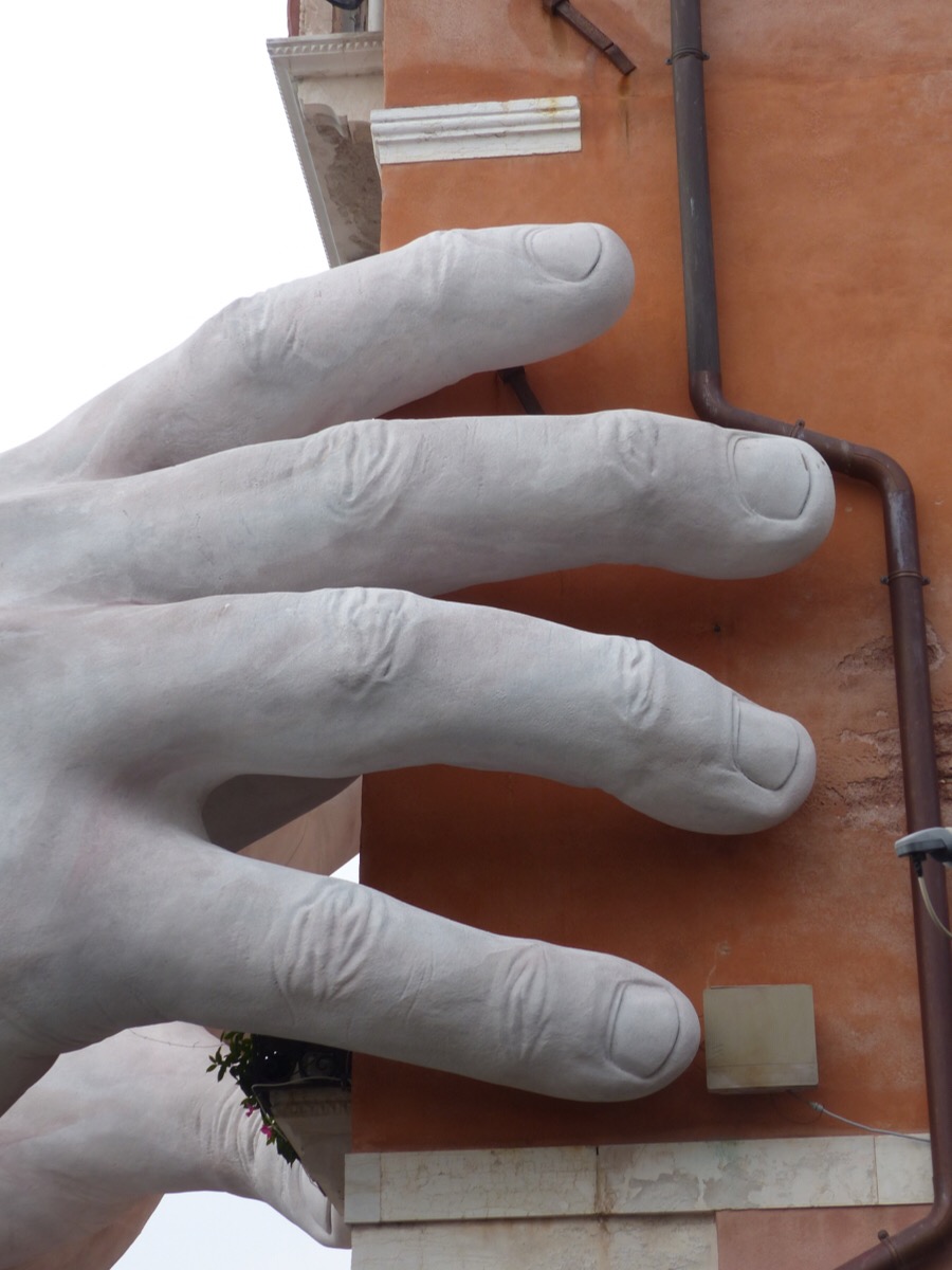 Lorenzo Quinn hands